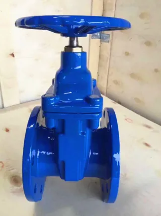 Valvola a saracinesca con flangia-estremità