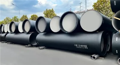 Imballaggio e stoccaggio di tubi in ghisa sferoidale